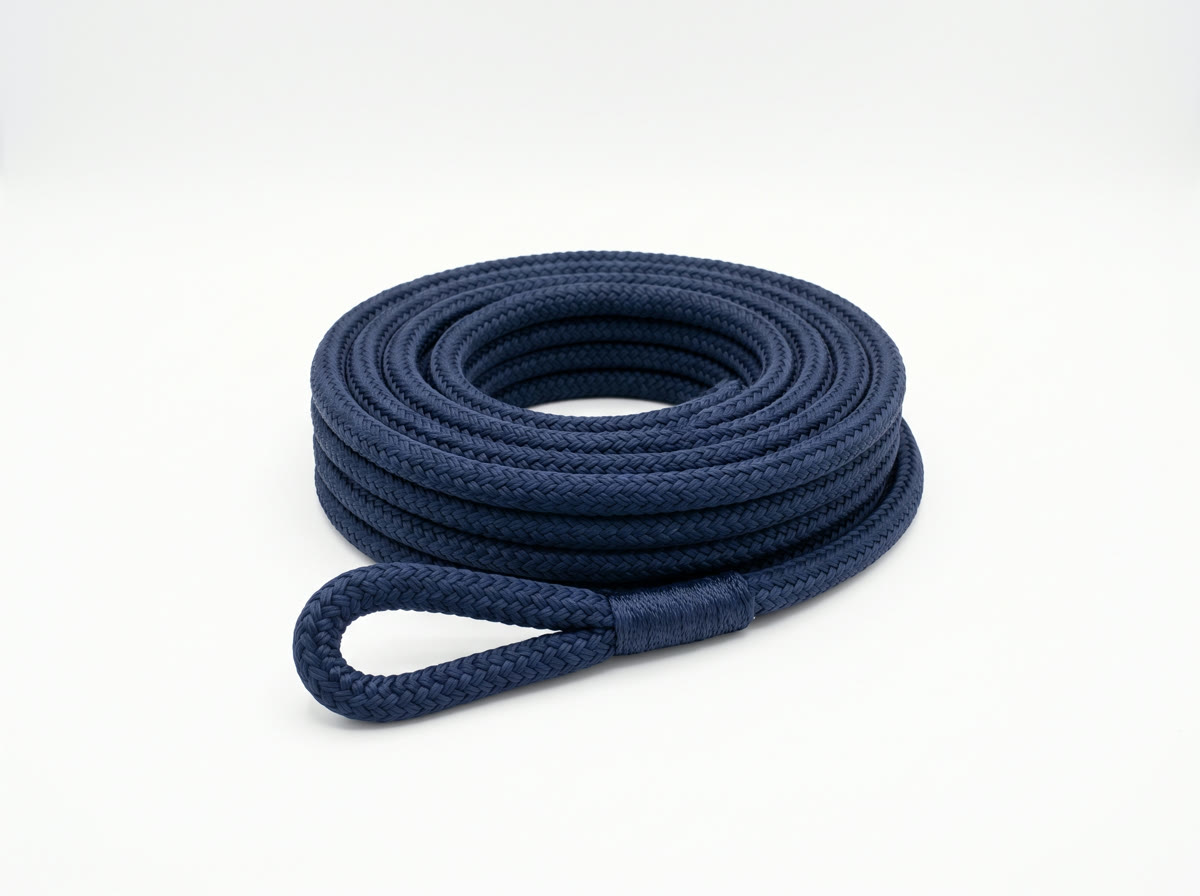 Double-braid dock line, 1/2 in x 25 ft
